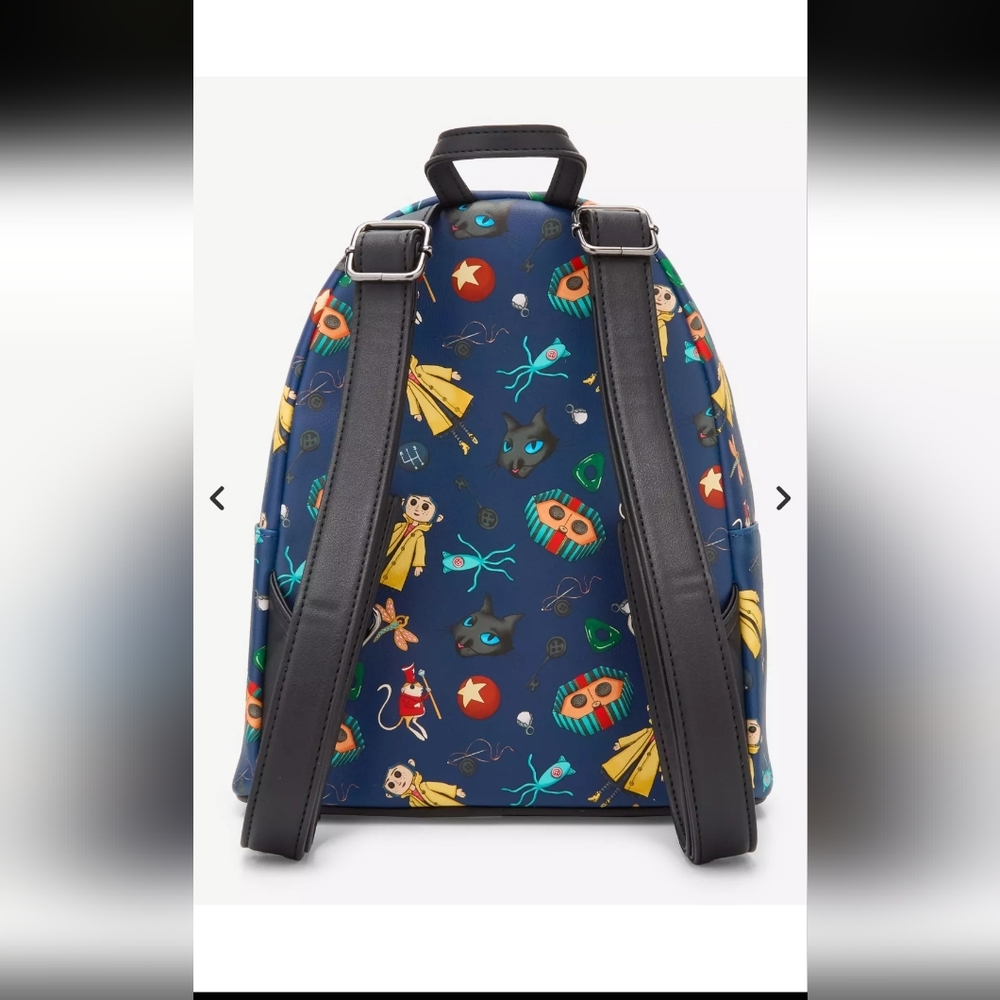 Stylish Blue Caroline Purse Backpack
